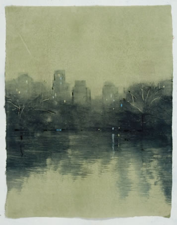 monotype Central Park #8