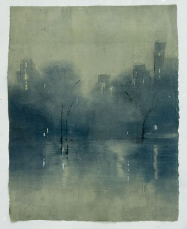 monotype Central Park #9