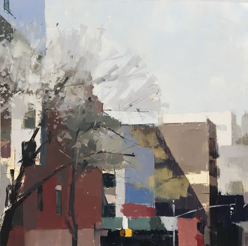 painting, Chelsea Blues