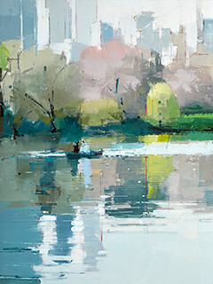 painting Daydream by Lisa Breslow