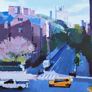 painting From Above by Lisa Breslow