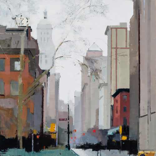 painting, Gramercy Park South