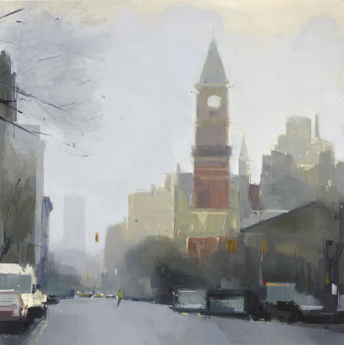 painting Jefferson Market Library