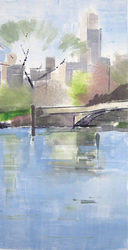 monotype Central Park #1