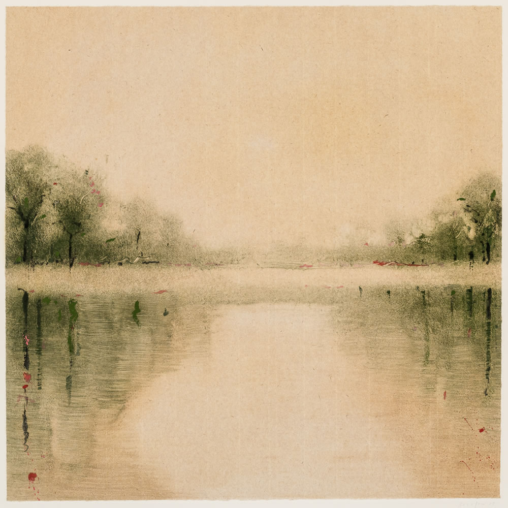 monotype Still Lake #7