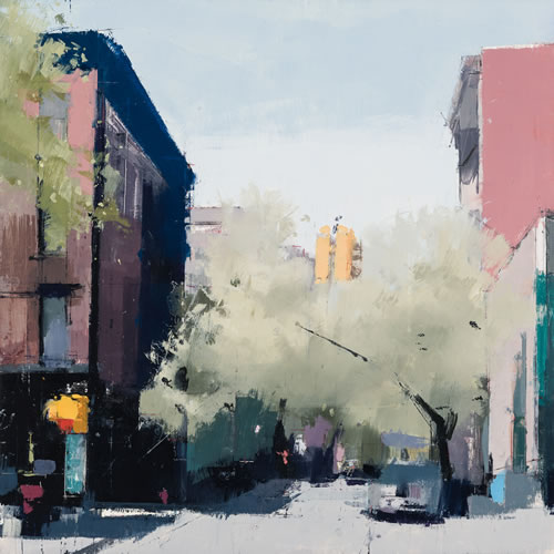 painting, Spring Green