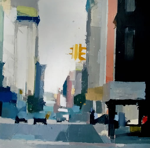 painting Yellow Light